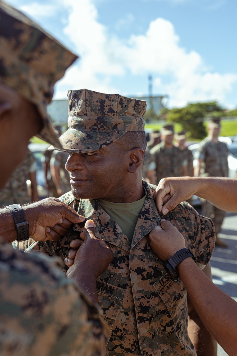 1st Sgt. Shawn Bowman's Promotion to Sergeant Major