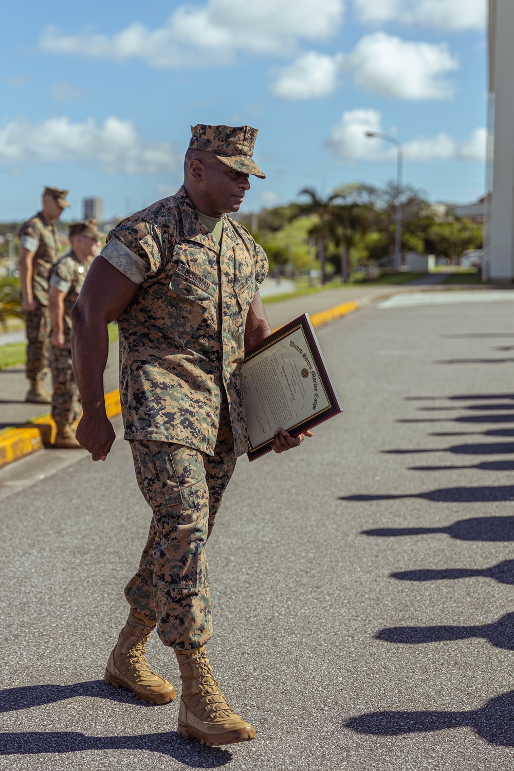 1st Sgt. Shawn Bowman's Promotion to Sergeant Major