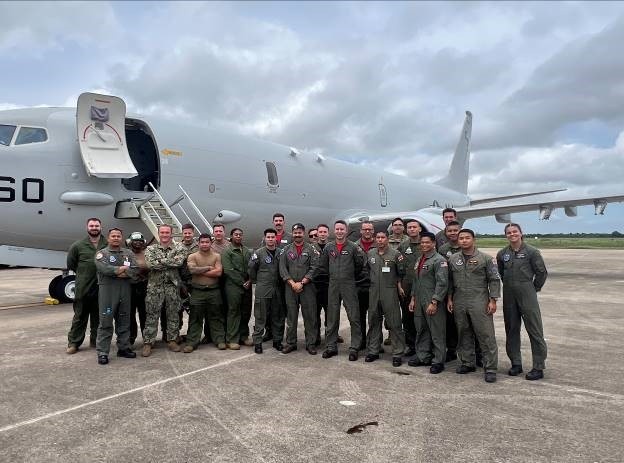 PATTAYA, Thailand, (July 24, 2024) Sailors assigned to Patrol Squadron (VP) 10 conduct an expendable mobile anti-submarine warfare training target, air defense exercise and maritime domain awareness flight with members of the Royal Thai Air Division.