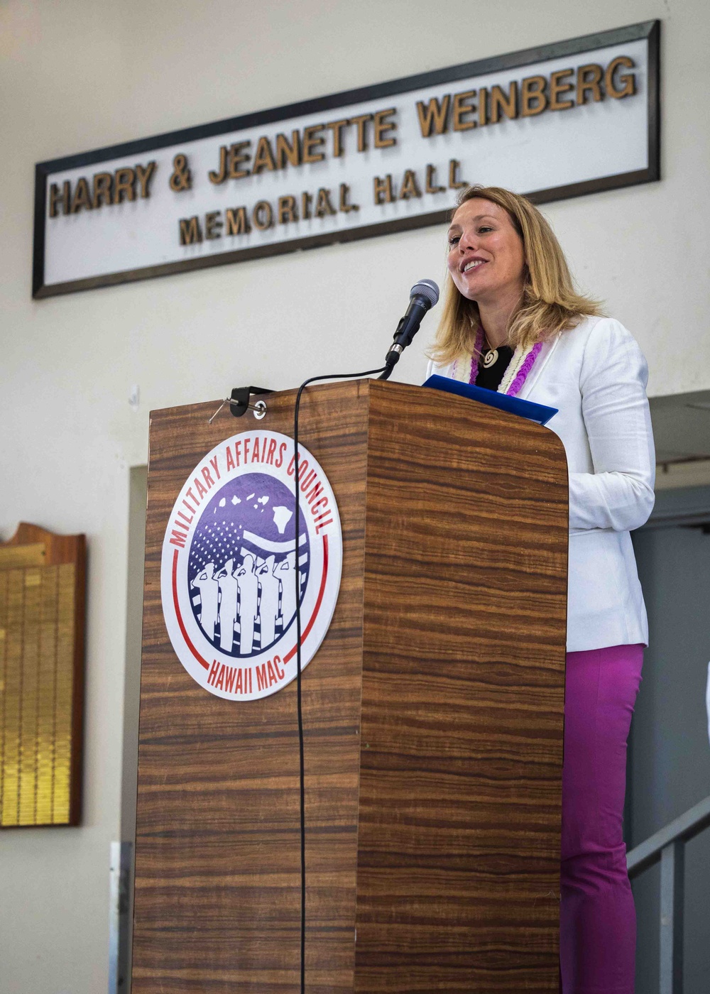 Assistant Secretary of the Navy for Energy, Installations and Environmental Speaks at Hawaii MAC Meeting