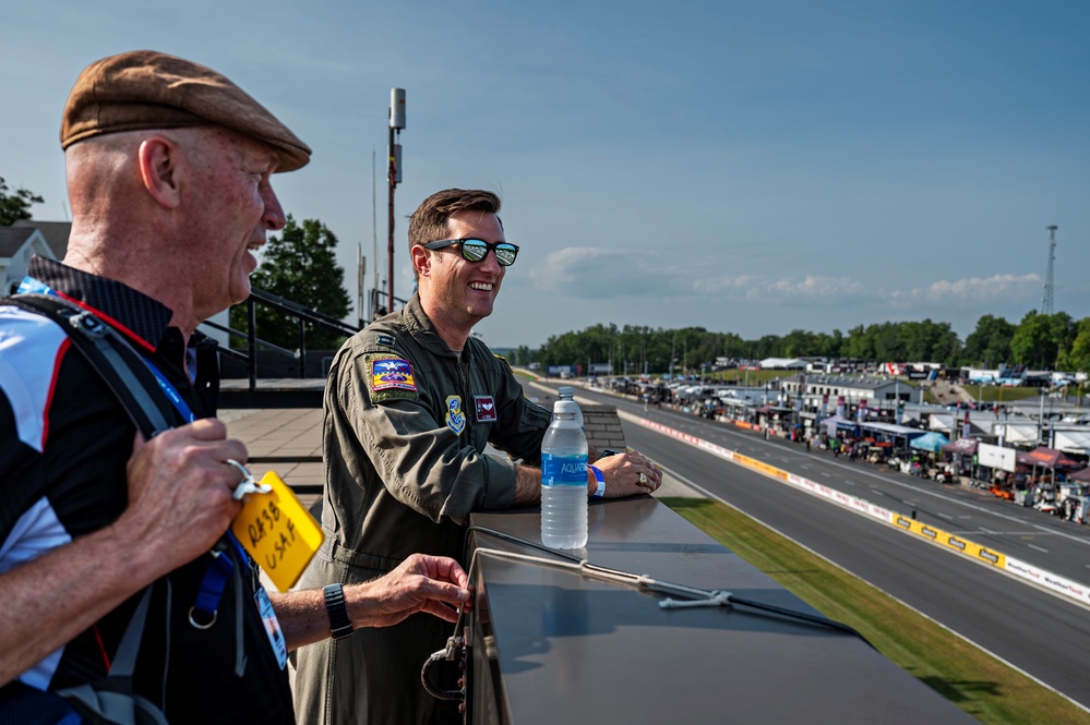 FAFB performs a flyover for IMSA Road America