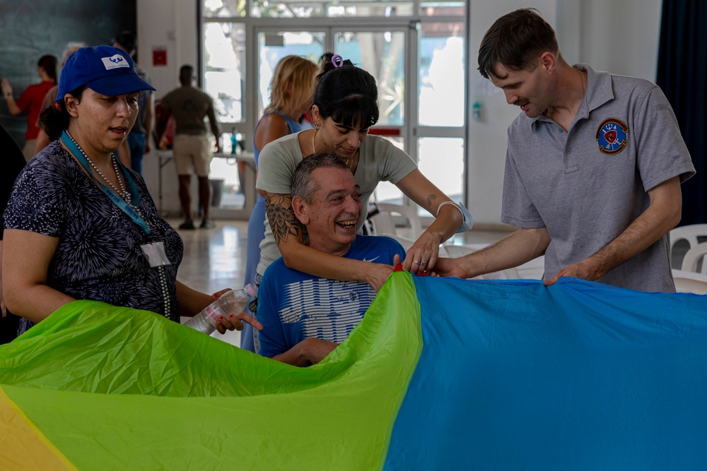 Wasp Visits Agios Stefanos Foundation