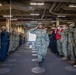USS Tripoli Piping Ashore