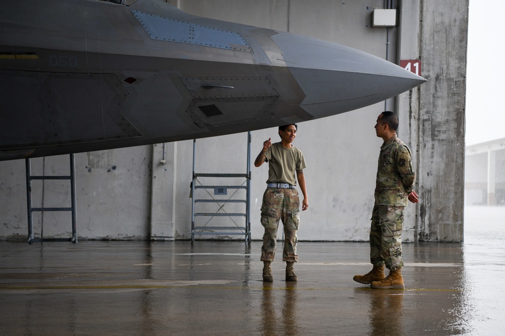 F-22 Raptor Crew Chief for a Day