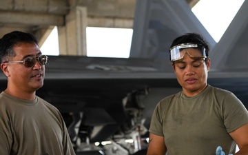 F-22 Raptor Crew Chief for a Day