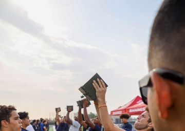 RS Riverside Marines conduct CFT at Los Osos High School