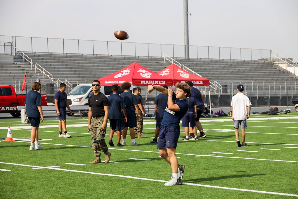 RS Riverside Marines conduct CFT at Los Osos High School