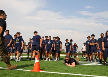 RS Riverside Marines conduct CFT at Los Osos High School