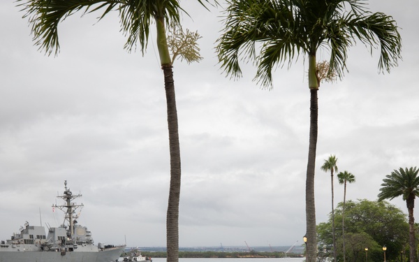 US and partner nation ships return to JBPHH during RIMPAC 2024