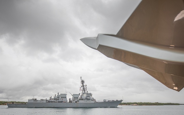 US and partner nation ships return to JBPHH during RIMPAC 2024