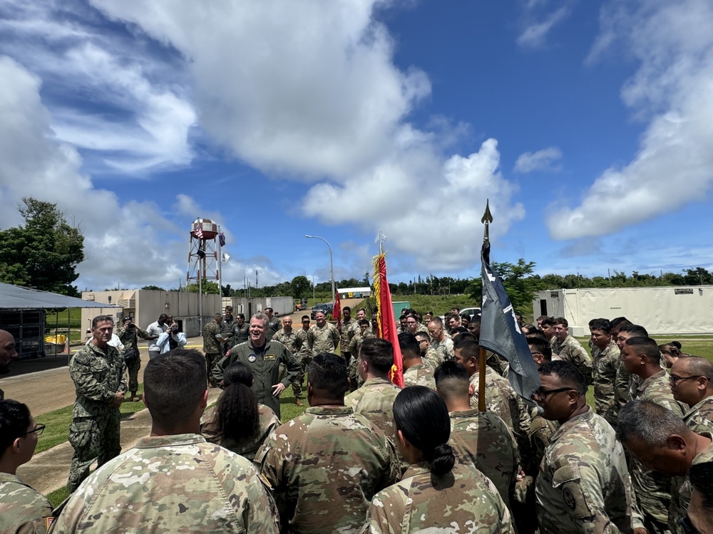 U.S. INDOPACOM Commander Visits Task Force Talon in Guam