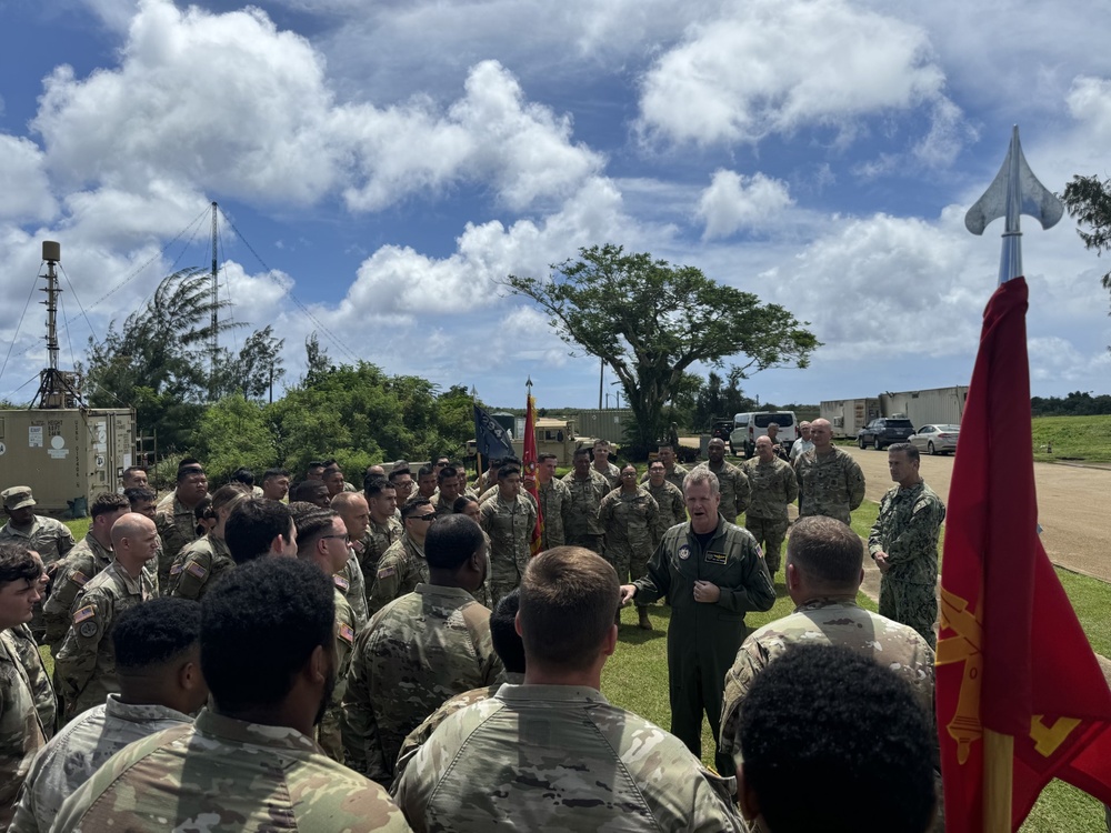 U.S. INDOPACOM Commander Visits Task Force Talon in Guam