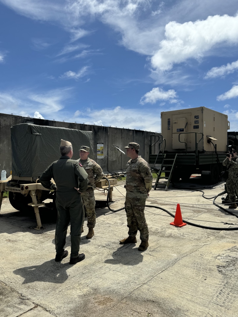 U.S. INDOPACOM Commander Visits Task Force Talon in Guam