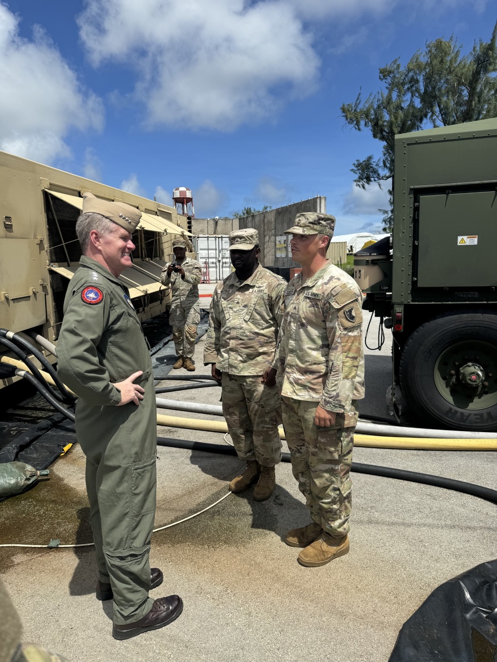 U.S. INDOPACOM Commander Visits Task Force Talon in Guam