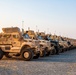 401AFSB issues 38 MaxxPro MRAP vehicles from APS-5 in support of Operation Inherent Resolve