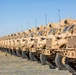 401AFSB issues 38 MaxxPro MRAP vehicles from APS-5 in support of Operation Inherent Resolve