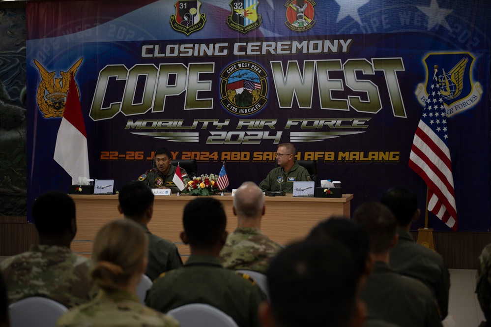 U.S. and Indonesian Air Forces’ participate in Cope West 24