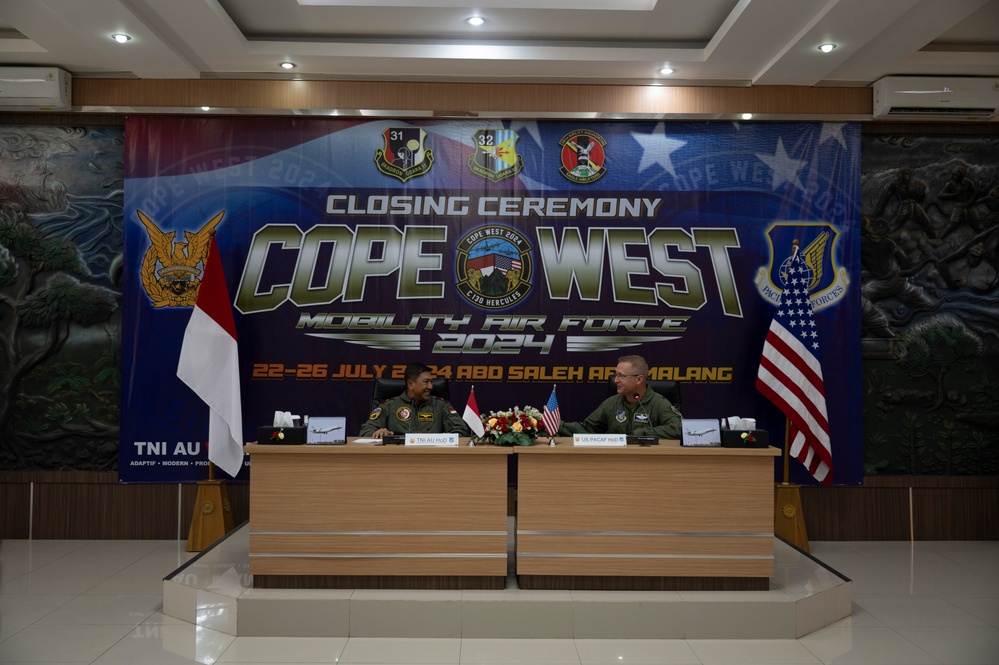 U.S. and Indonesian Air Forces’ participate in Cope West 24