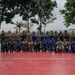 Law enforcement members secure bonds during Cope West 24