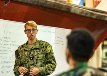 NAVCENT PATFORSWA Conducts Bilateral Training with Pakistan Navy