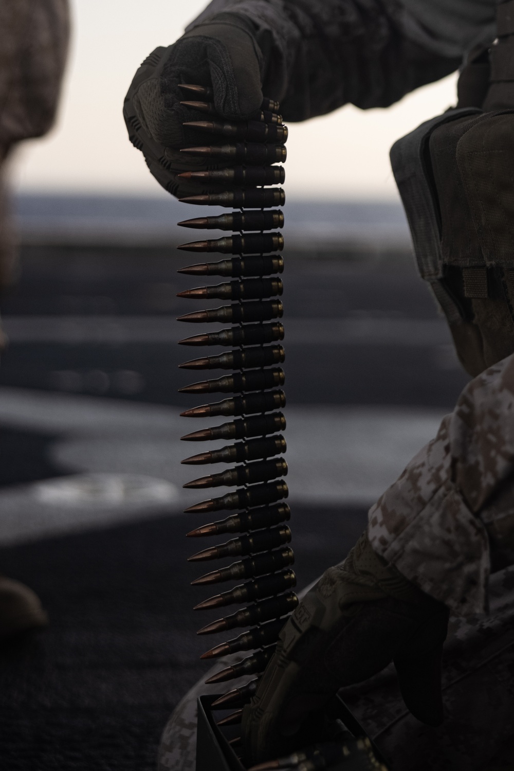 BLT 1/8, 24th MEU (SOC) Crew-Served Weapons Shoot on USS New York (LPD 21)