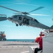 USS America (LHA 6) Conducts Flight Operations with USS Miguel Keith (ESB-5)