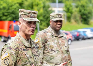“Thank You” tour: IMCOM’s senior leaders tour USAG Rheinland-Pfalz, meet those who ‘make it happen’