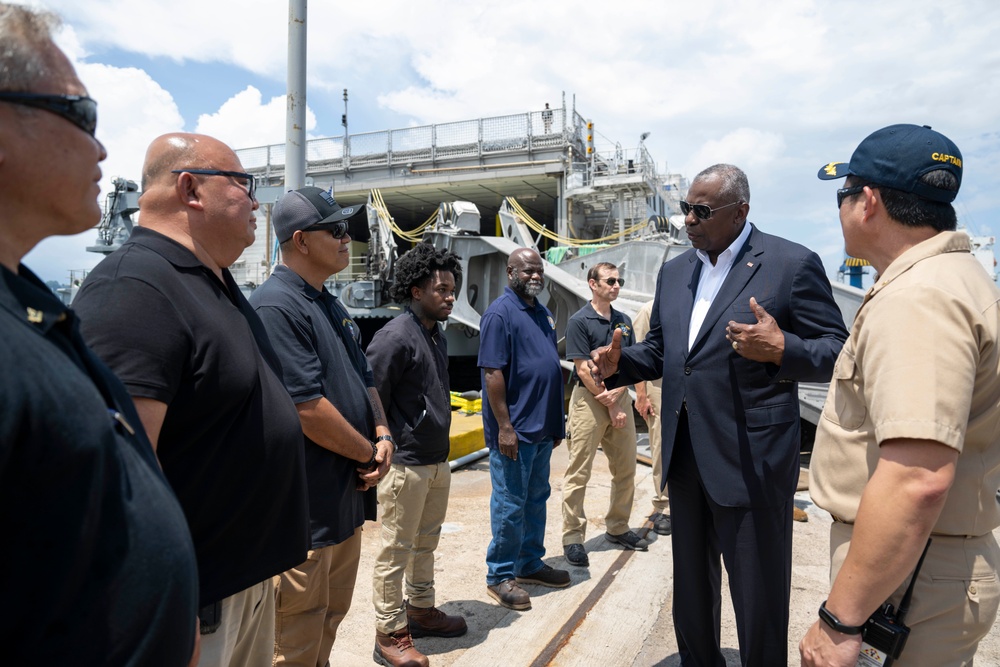 SD Visits U.S., Philippine Leaders in Subic Bay, Philippines