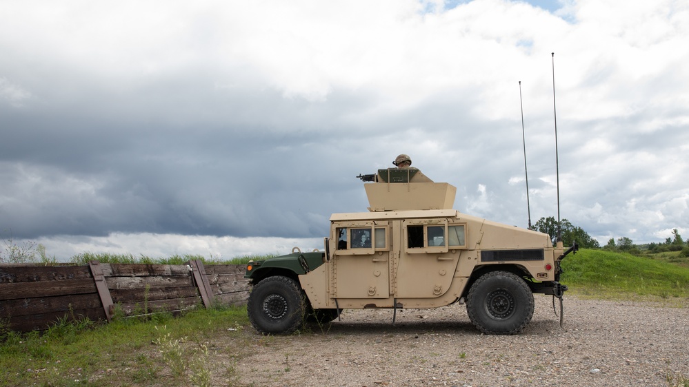 Vermont National Guard Cavalry Scouts Engage Gunnery Table VI