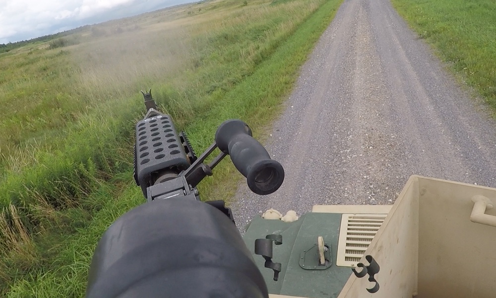 Vermont National Guard Cavalry Scouts Engage Gunnery Table VI