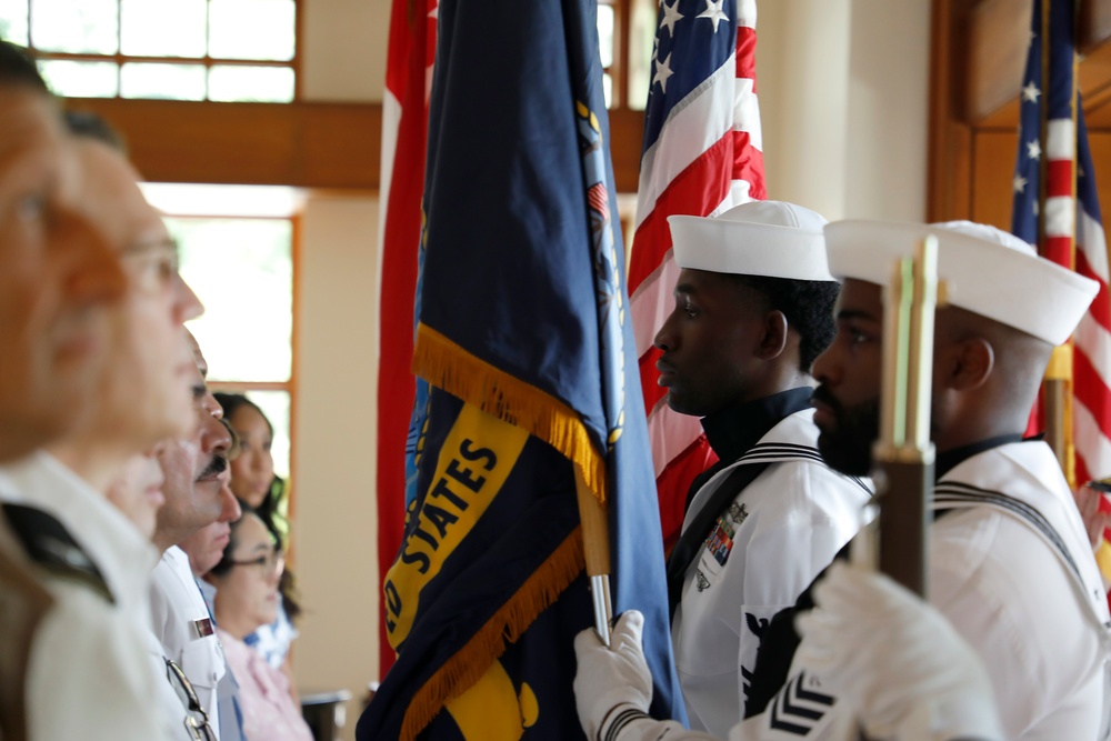 NAMRU INDO PACIFIC Holds Change of Command