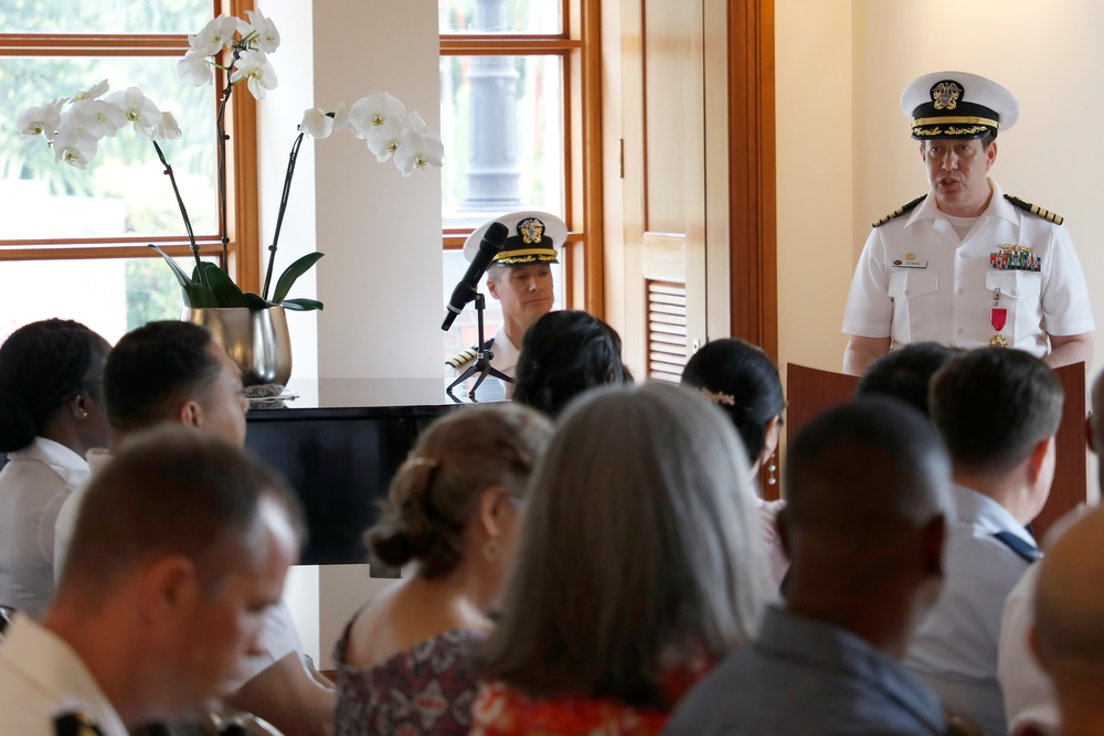 NAMRU INDO PACIFIC Holds Summer Change of Command