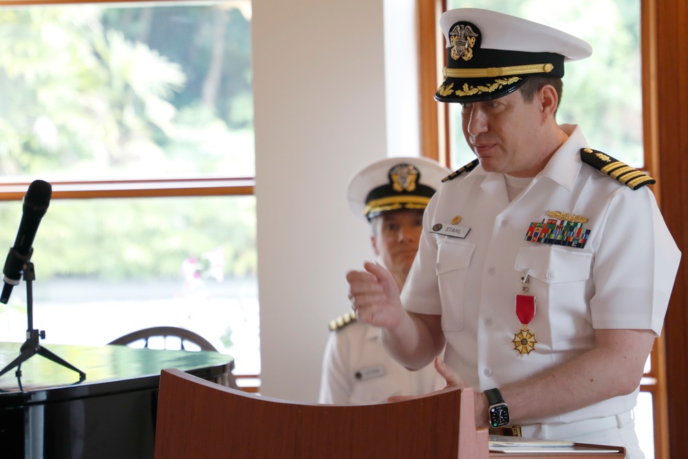 NAMRU INDO PACIFIC Holds Summer Change of Command