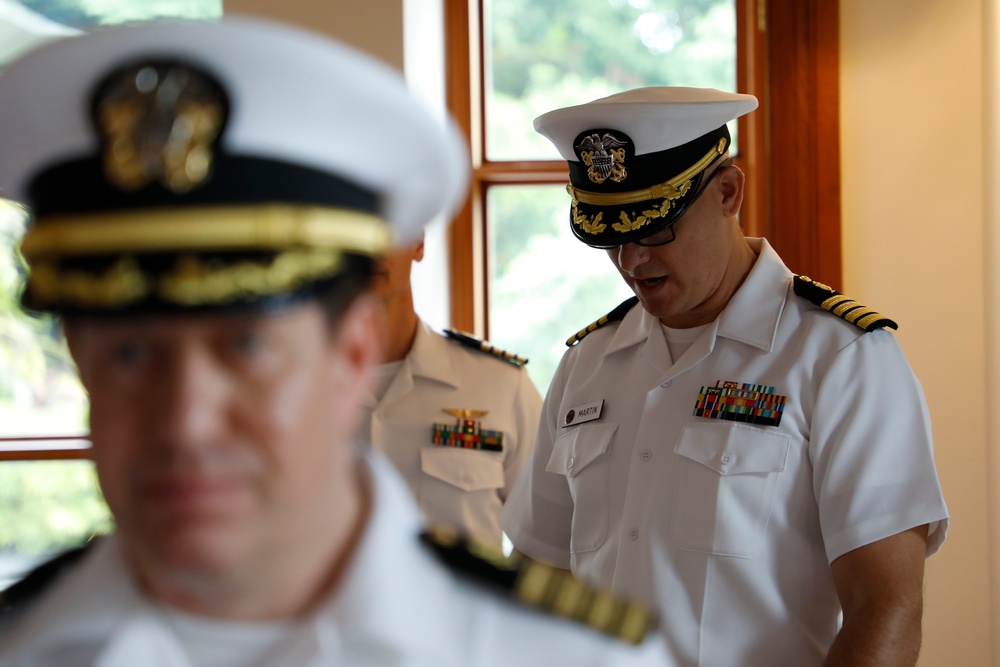 NAMRU INDO PACIFIC Holds Summer Change of Command