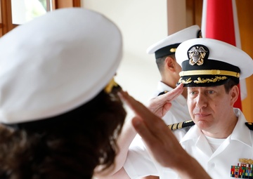 NAMRU INDO PACIFIC Holds Change of Command