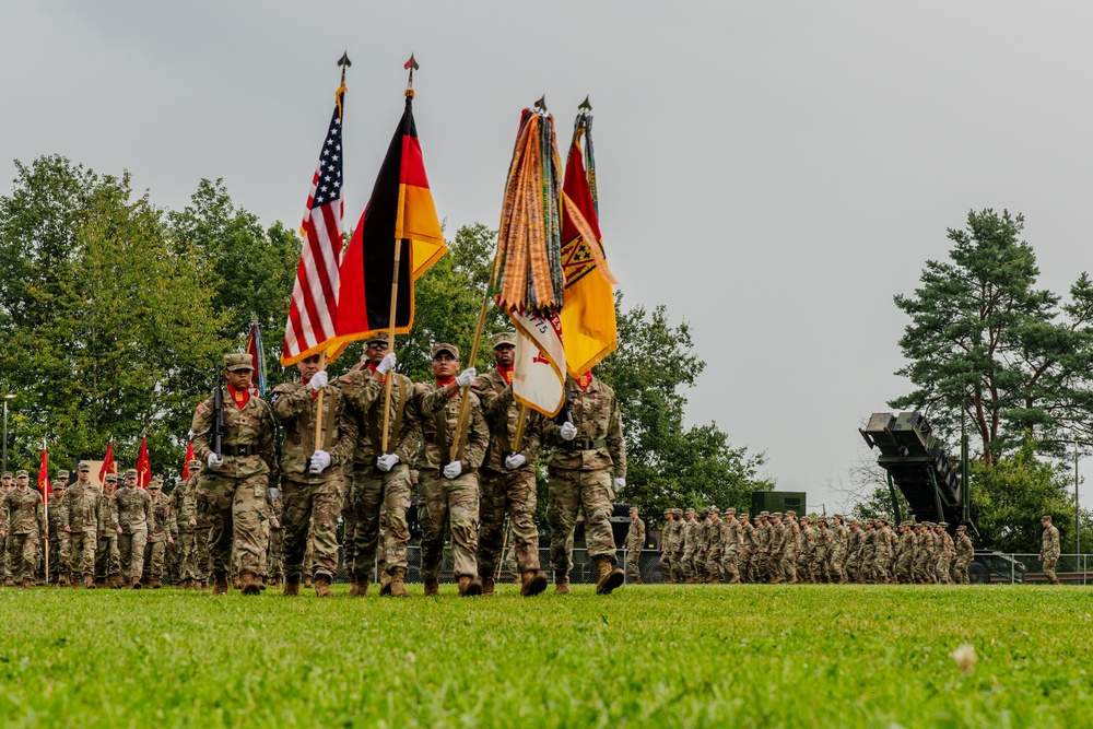 52nd Air Defense Artillery Brigade conducts change of command ceremony