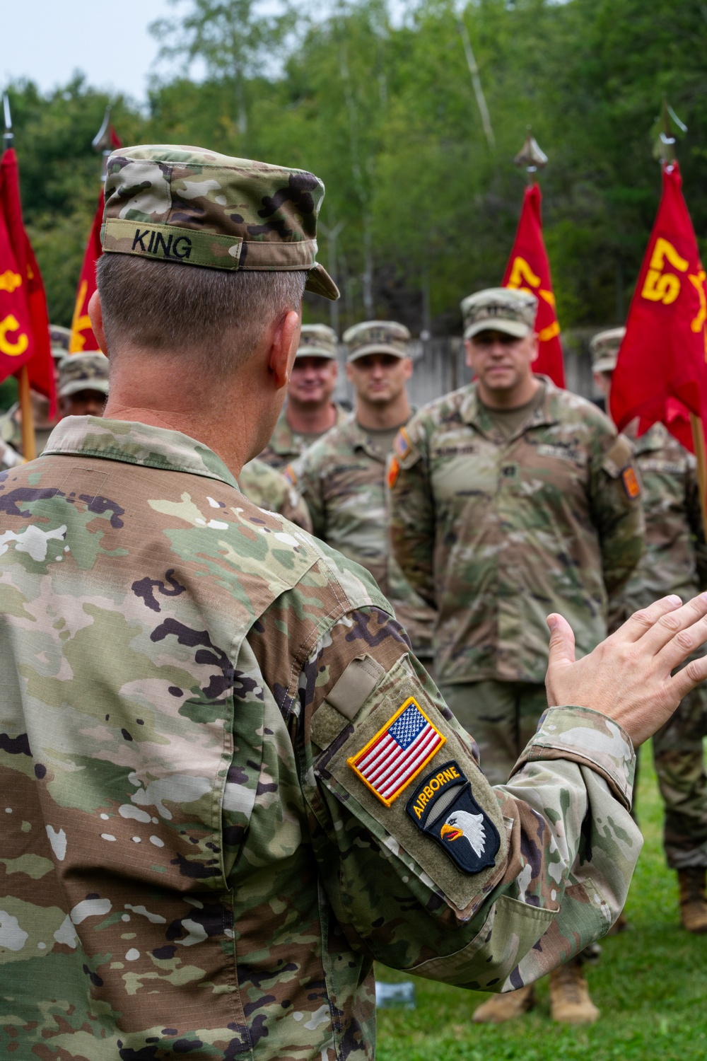 52nd Air Defense Artillery Brigade conducts change of command ceremony