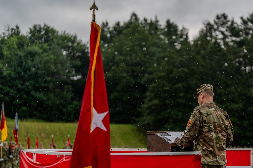 52nd Air Defense Artillery Brigade conducts change of command ceremony