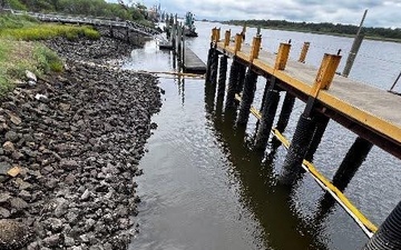 Unified Command continues Brunswick East River Mystery Sheen Response