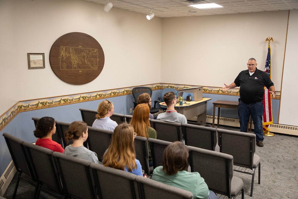 U.S. Army Corps of Engineers, Omaha District summer interns tour Gavins Point Dam