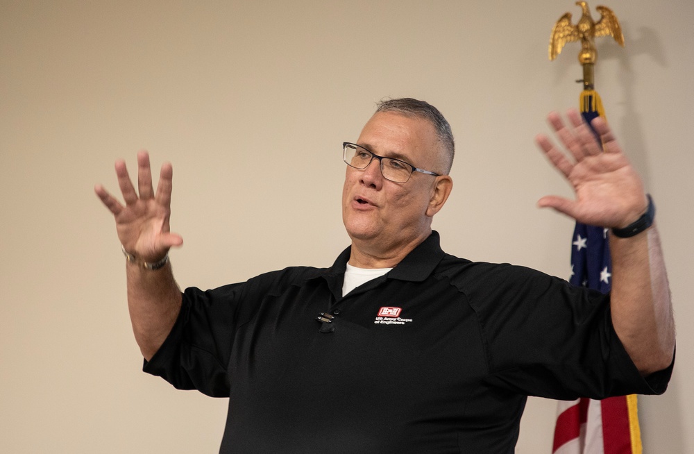 U.S. Army Corps of Engineers, Omaha District summer interns tour Gavins Point Dam