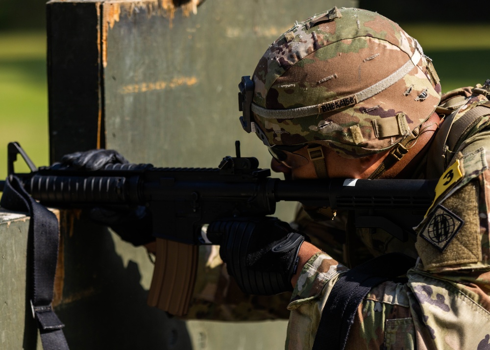 U.S. Army Europe and Africa Best Squad Competition: M4 Range