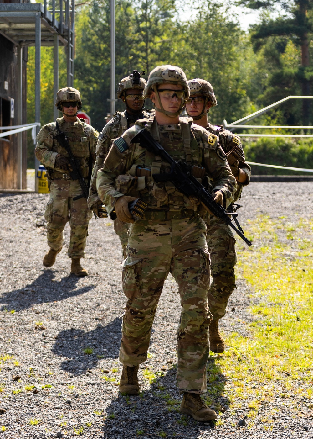 U.S. Army Europe and Africa Best Squad Competition: M4 Range