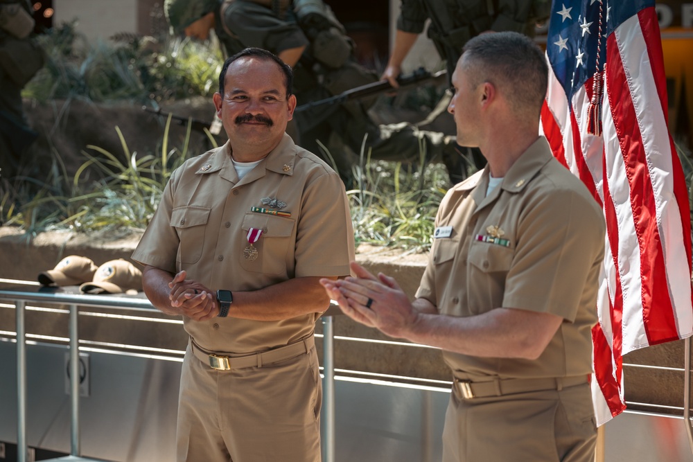 SCPO Ephraim Fonseca Retirement Ceremony at the National Museum of the Marine Corps