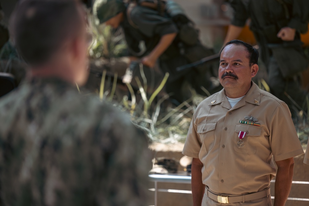 SCPO Ephraim Fonseca Retirement Ceremony at the National Museum of the Marine Corps