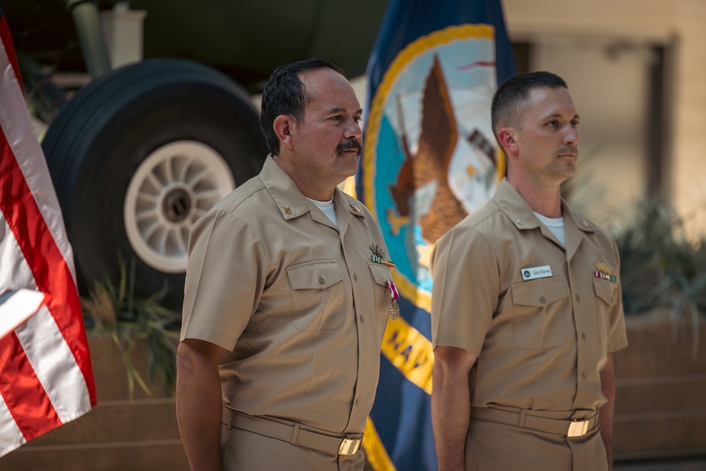 SCPO Ephraim Fonseca Retirement Ceremony at the National Museum of the Marine Corps