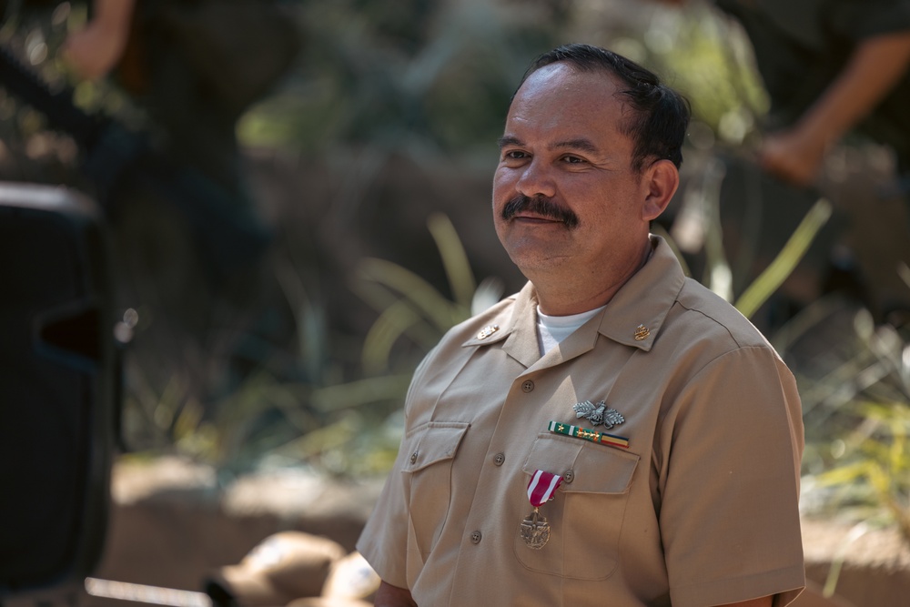 SCPO Ephraim Fonseca Retirement Ceremony at the National Museum of the Marine Corps