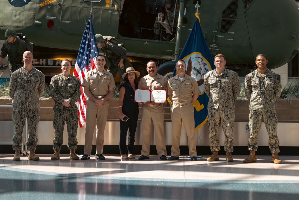 SCPO Ephraim Fonseca Retirement Ceremony at the National Museum of the Marine Corps