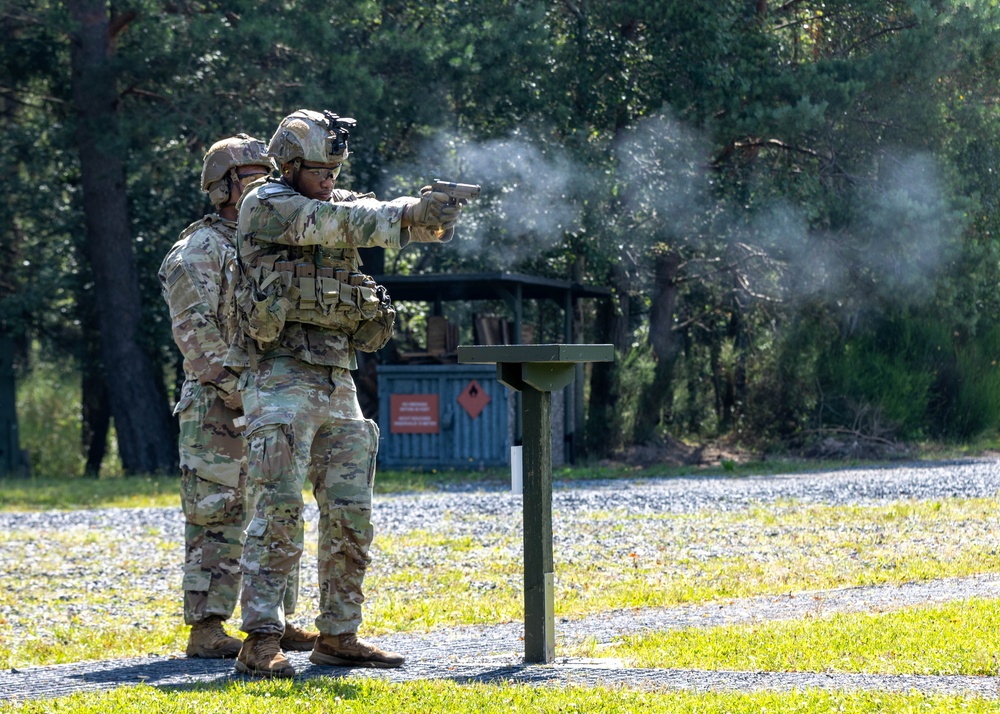 U.S. Army Europe and Africa Best Squad Competition: M17 Range