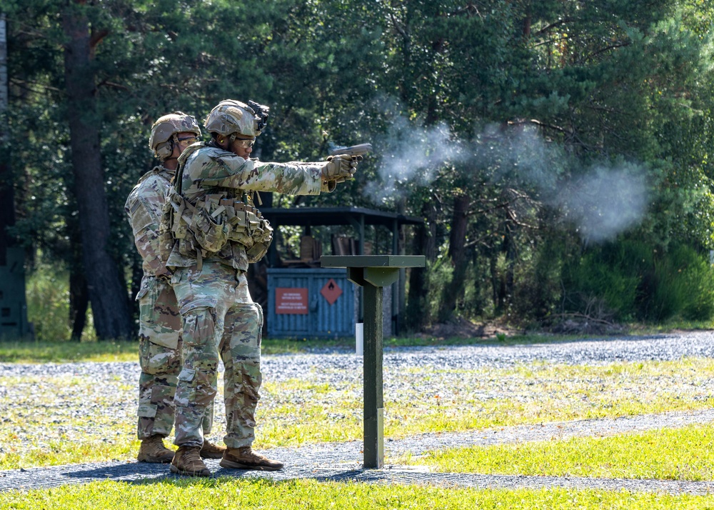 U.S. Army Europe and Africa Best Squad Competition: M17 Range